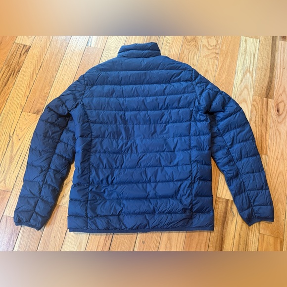 Eddie Bauer EB650 Puffer Jacket Men’s Size Small Navy Down Full Zip Lightweight - Picture 12 of 16